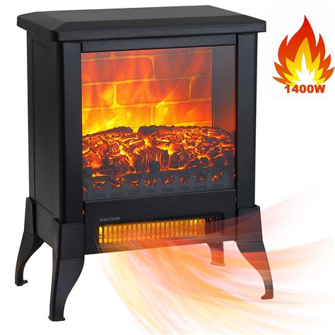 Indoor Fireplace Heater, Multifunction Electric Heater with Remote ...