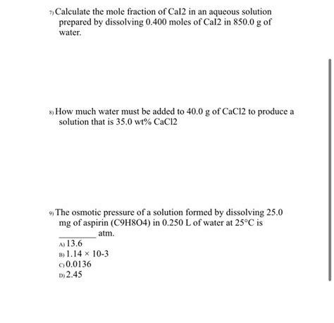 Solved Select The Right Answer For These 3 Questions And