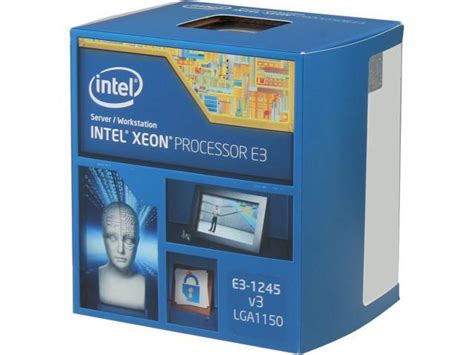 Intel Xeon E3-1245V3 3.4 GHz LGA 1150 84W BX80646E31245V3 Server ...