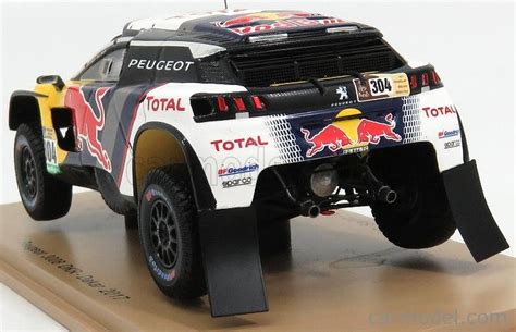 SPARK MODEL S5613 Escala 1 43 PEUGEOT 3008 DKR N 304 RALLY DAKAR 2017