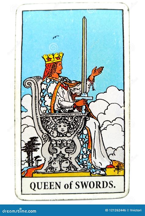 Queen Of Swords Tarot Card Honesty Truth Principles Standards Clinical