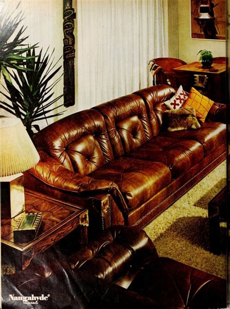 70s Style Leather Sofa - Sofa Design Ideas