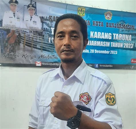 Sah Atim Susanto Terpilih Nahkodai Karang Taruna Banjarmasin Barito Post