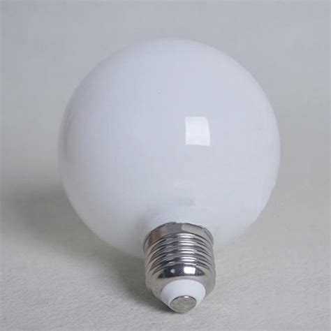 W Led E E Globe Light Bulb In White Or Warm White G G G