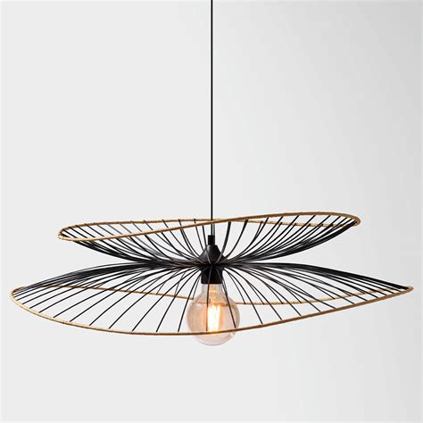 Suspension Alara noire métal filaire D70 cm Atmosphera créateur d