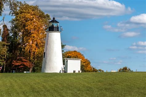 Eleven lighthouses in the Chesapeake Bay watershed