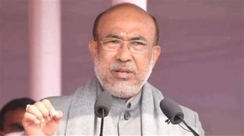 N Biren Singh Demands Release Of 3 Members Of Manipur Armed Outfit