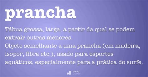 Como Se Escreve Prancha