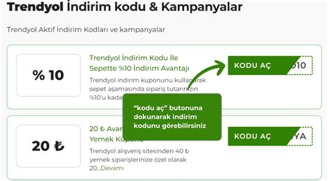 Trendyol Ndirim Kodu Kampanyalar Ocak