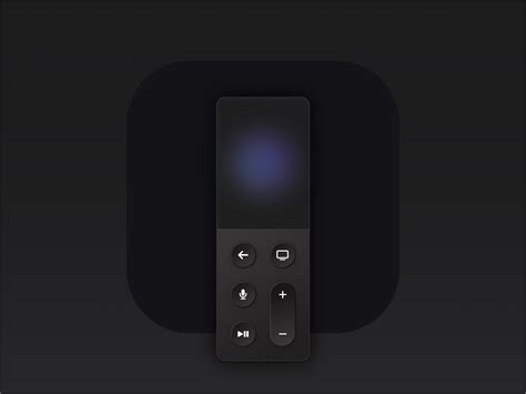 Apple TV Remote Icon by Abhishek on Dribbble