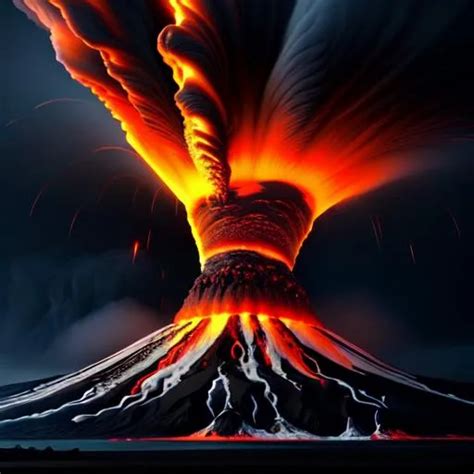 Icelands Volcanic Mega Eruption Outside Reykjavik OpenArt