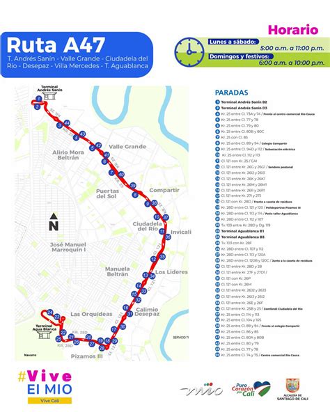 Metrocali Mio On Twitter Usuarios Mio De Las Rutas A A A Y T