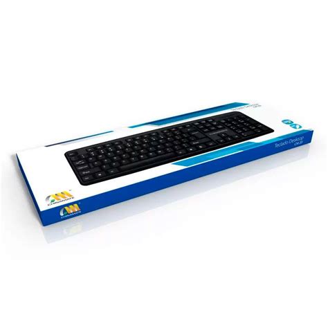 Teclado Multimidia Usb Chinamate Cm Preto