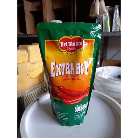 Jual SAUS SAMBAL DEL MONTE EXTRA HOT 1 KG Shopee Indonesia