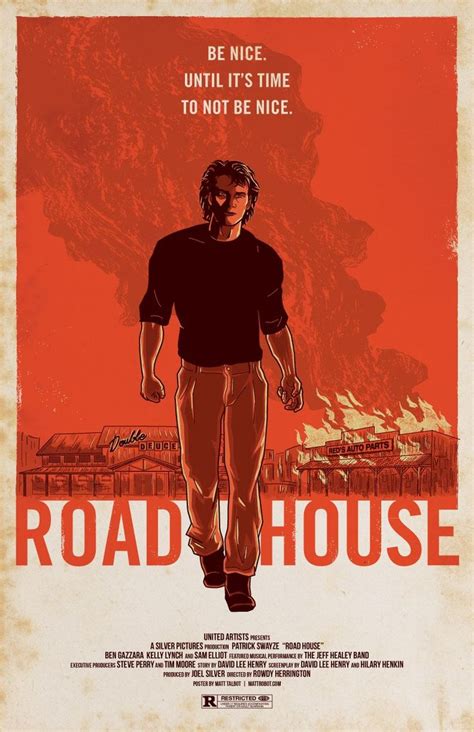 Road House - PosterSpy | Movie posters, Roadhouse movie, Movie poster art