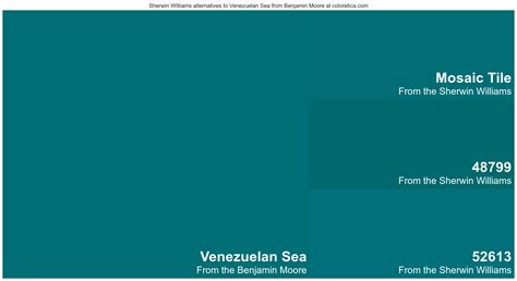 Sherwin Williams Colors Similar To Venezuelan Sea