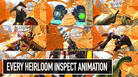 Every Heirloom Inspection Animation In Apex Legends All Heirloom