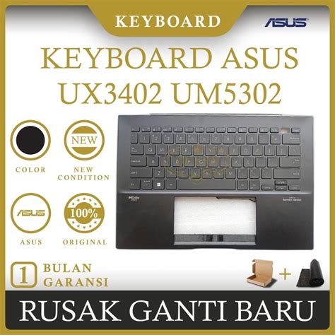 Jual Keyboard Laptop Asus Zenbook Oled Ux Um Original