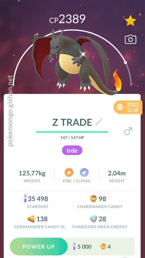 Shiny Charizard Pokemon Go