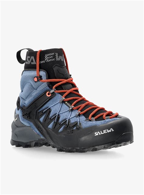 Buty podejściowe damskie Salewa Wildfire Edge Mid GTX java blue onyx