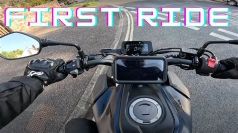 Honda Cb125r 2023 First Ride Youtube