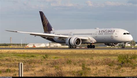 Vt Tsd Boeing Dreamliner Vistara Alewx Jetphotos