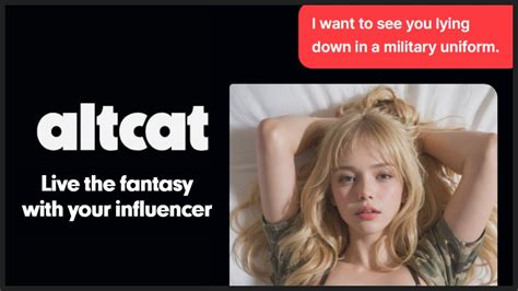 Turn Your Favorite Influencer Into Your Ai Girlfriend With Altcat Ai Rdigialps