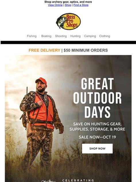 Bass Pro Shops Great Outdoor Days Sale Happening Now Milled