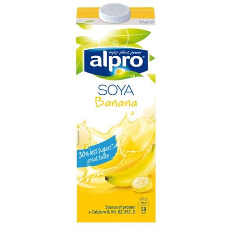 Alpro Sojadrink Banaan 1 L Online Bestellen AH Nl Alpro Soya Alpro