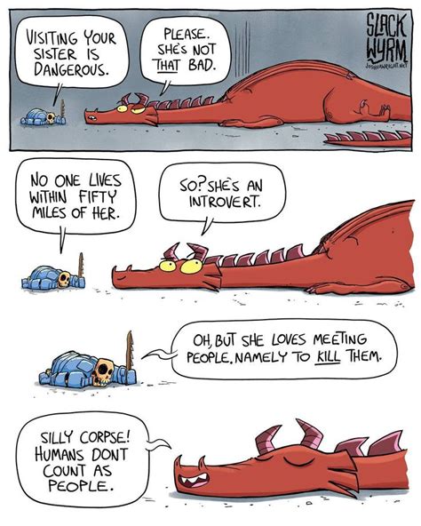 Slack Wyrm Comics On Instagram I Suspected It All Along Dragons