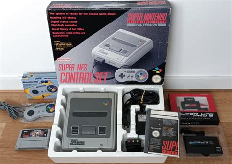 Nintendo SNES Console With Super UFO Pro 8 And Game Catawiki