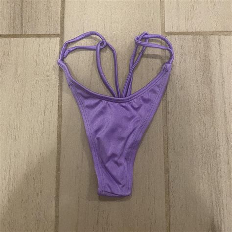 Women S Purple Bikini And Tankini Bottoms Depop