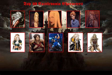 My Top 10 Castlevania Characters by Usermicko2002 on DeviantArt