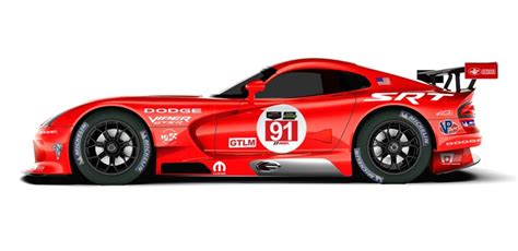 Racing Vipers To Wear Le Mans Winning Dodge Livery Again