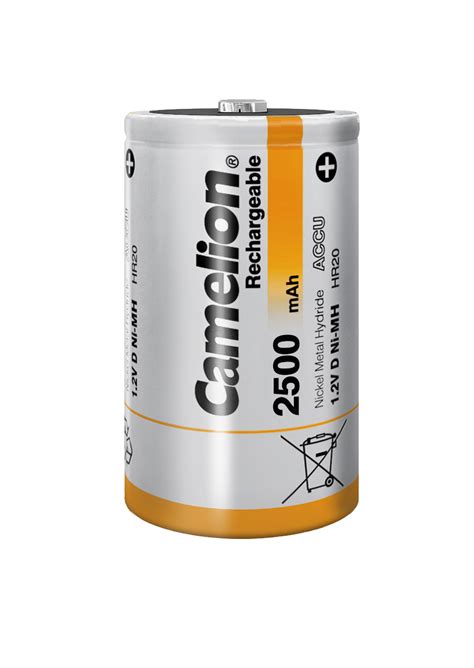 Camelion - Mono D Rechargeable HR20 2500mAh NiMH 1.2V Akku - 2er ...