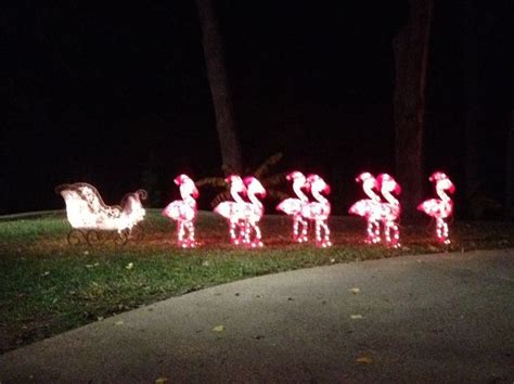 Flamingo Christmas Pink Christmas Pink Flamingos