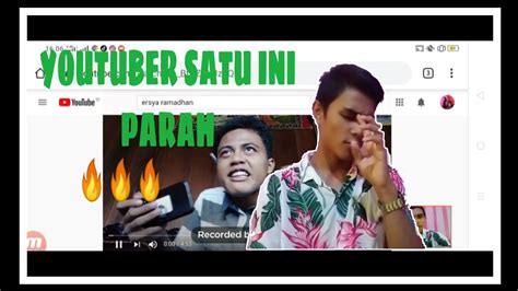 MASIH ADA YOUTUBER KAYAK GINI REACTION YOUTUBER SAMPAH ERSYA