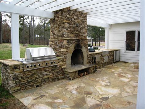 Outdoor Fireplace Plans DIY | FIREPLACE DESIGN IDEAS