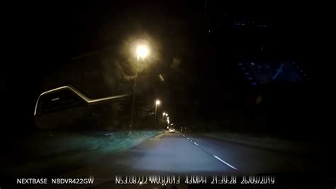 Nextbase 422gw Dashcam Night Footage Youtube