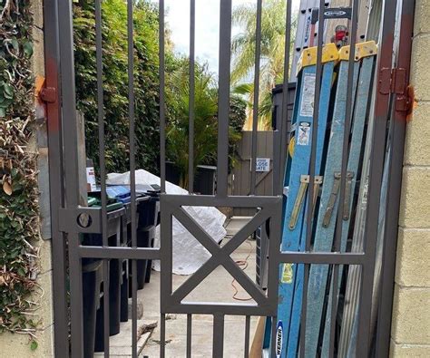 gate door  steps instructables