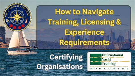 How To Navigate Sailing Certifications Certification Organizations