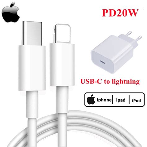 Cargador Original Apple W Pd Usb C Enchufe Tipo Turbo X Lightning