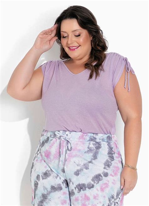 Plus Size Feminino Marguerite