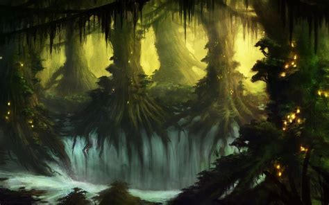 Fantasy Art Swamp Wallpaper Mocah Hd Wallpapers