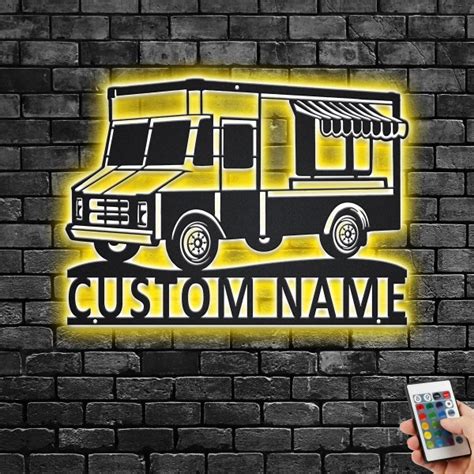 Food Truck Personalized Sign - Etsy