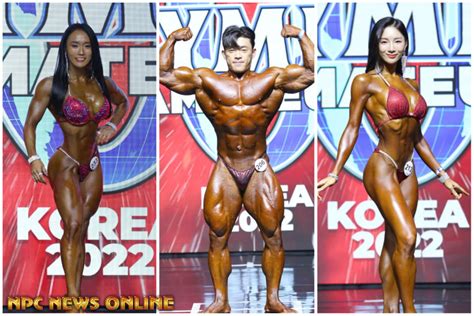 2022 NPC Worldwide Amateur Olympia Korea Contest Photos NPC News Online