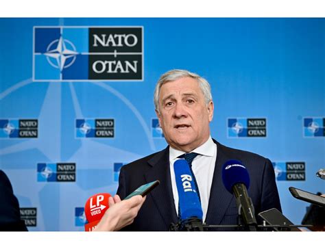 Tajani L Italia Sostiene Rutte Alla Nato Trovare L Accordo