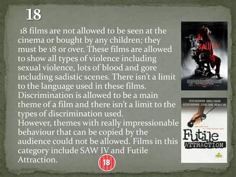 The British Board Of Film Classification Ppt