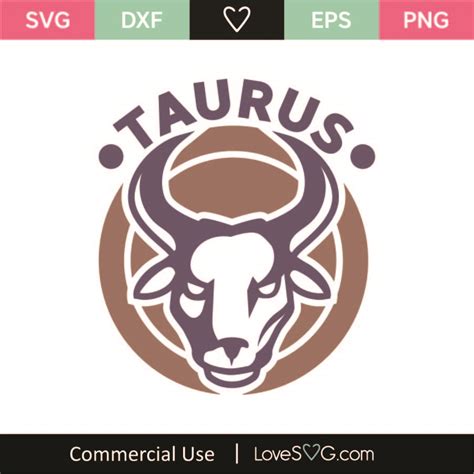 Taurus Svg Cut File Svg Lovesvg