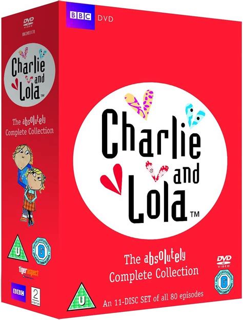 Charlie And Lola The Absolutely Complete Collection Box Set [import] Dvd And Blu Ray Amazon Fr